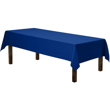 60 Inch X 102 Inch Tablecloth - Gee Di Moda Rectangle Tablecloth - 60 x 102 Inch | Royal Blue Rectangular Table Cloth for 8 Foot Table in Washable Polyester | Great for Buffet Table, Parties, Holiday Dinner, Wedding & Baby Shower