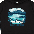 thumbnail image 3 of Inktastic Iceland Blue Lagoon Scenic Landscape Toddler Hoodie, 3 of 4