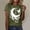 Army Green, variant on T Shirts For Women Graphic Fashionable Moon Printed Round Neck Short Sleeved Sports Tshirts Top