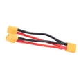 thumbnail image 2 of Cable conector de batería paralelo XT60, divisor en Y de doble extensión, 1 macho a 2 hembra, Cable de silicona para baterías RC, 2 of 15
