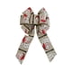 thumbnail image 2 of Christmas Tree Top Large Bow Nine Ears Imitation Fabric Alphabet Decorated Bow, 2 of 5