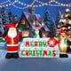 thumbnail image 3 of Estandarte inflable navideño con forma de reno de Papá Noel de 3 m, 3 of 9