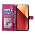 thumbnail image 2 of Funda para FOXDOCK Xiaomi Redmi Note 13 Pro 4G– Cuero Premium, 3 ranuras para tarjetas, Protección contra impactos, 2 of 5