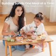 thumbnail image 5 of ROBUD Kids Pots and Pans Playset, 9 Pieces Stainless Steel Kitchen Accessories Pretend Play Kitchen Set for Toddlers, Mini Toy Kitchen Accessories (Cartoon Pink), 5 of 9