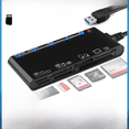 thumbnail image 2 of Lector de tarjetas multifunción USB 3.0, lector de tarjetas CF/XD/MS/SD/TF, siete en uno, 2 of 4