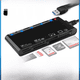 thumbnail image 3 of Lector de tarjetas multifunción USB 3.0, lector de tarjetas CF/XD/MS/SD/TF, siete en uno, 3 of 4