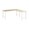 thumbnail image 1 of Pemberly Row 72W L Shaped Computer Desk in Natural Elm - Engineered Wood, 1 of 6