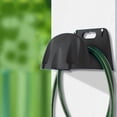 thumbnail image 3 of Hose Holder Pipe Hanger Black Hook Garden Wall Mounted Rust Free Rust Free Hanger, 3 of 5
