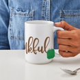 thumbnail image 4 of CafePress - Thankful - 15 oz Ceramic Large White Novelty Mug, 4 of 6