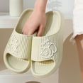 thumbnail image 4 of Cute Cat Slippers Summer Women Home Shoes Bath Thick Platform Non-Slip Slides Indoor Outdoor, 4 of 11