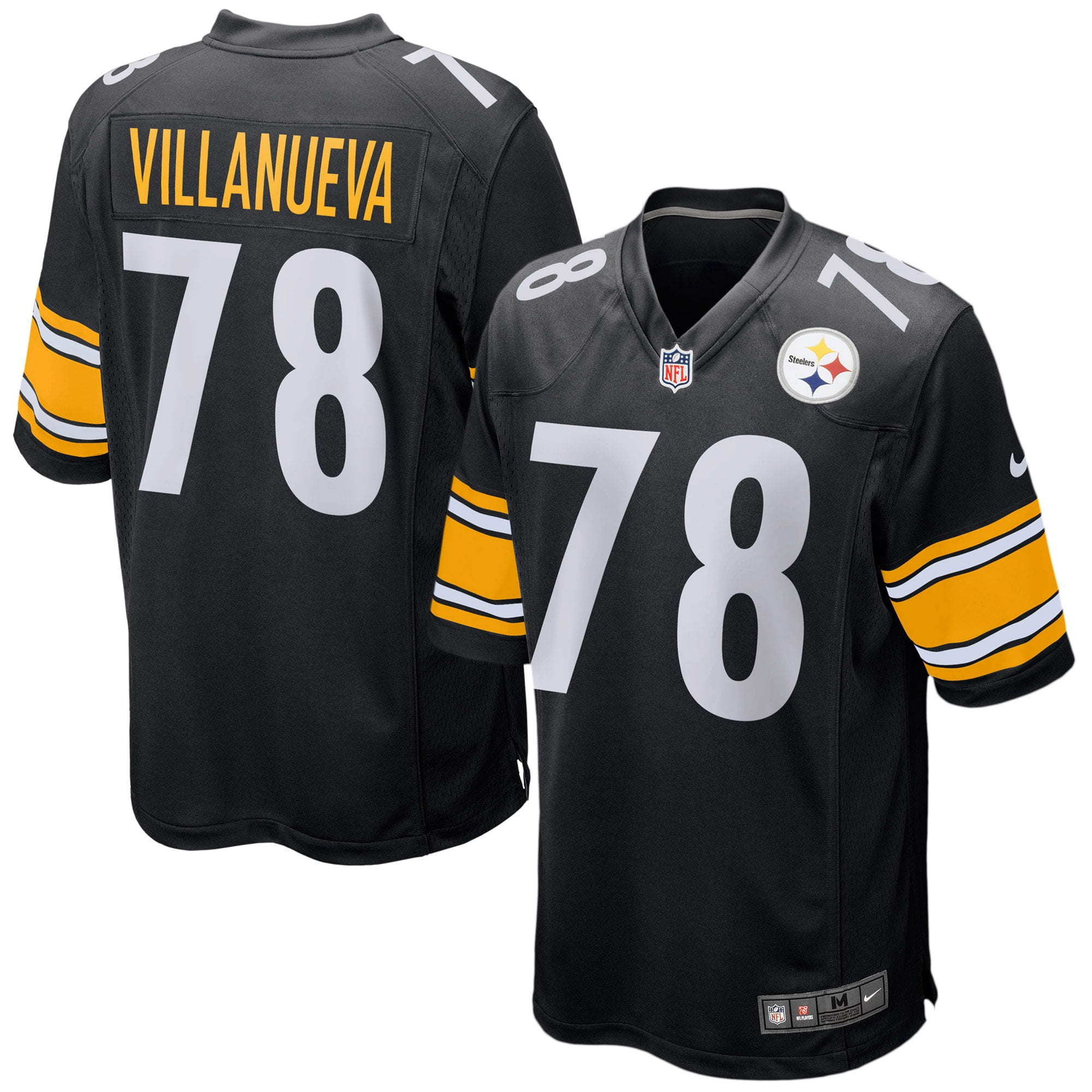 Alejandro Villanueva Pittsburgh Steelers Nike Youth Game Jersey - Black - Walmart.com ...