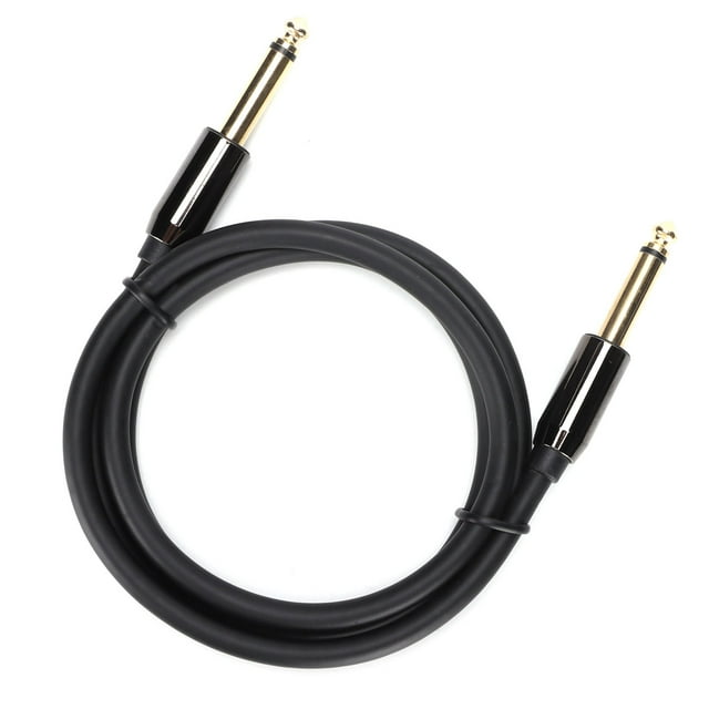 6.35mm To 6.35mm Audio Line, 6.35mm Male To 6.35mm Male Optical Audio Cable Durability Easy To Use For Home Theater For Mobile Phone For Speaker
