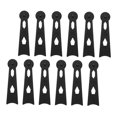 thumbnail image 5 of PAMINGONO 12Pcs Black Plastic Photo Frame Supports Simple Display Racks for Home and Office, 5 of 8