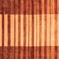 thumbnail image 1 of Ahgly Company Indoor Square Abstract Orange Modern Area Rugs, 6' Square, 1 of 4