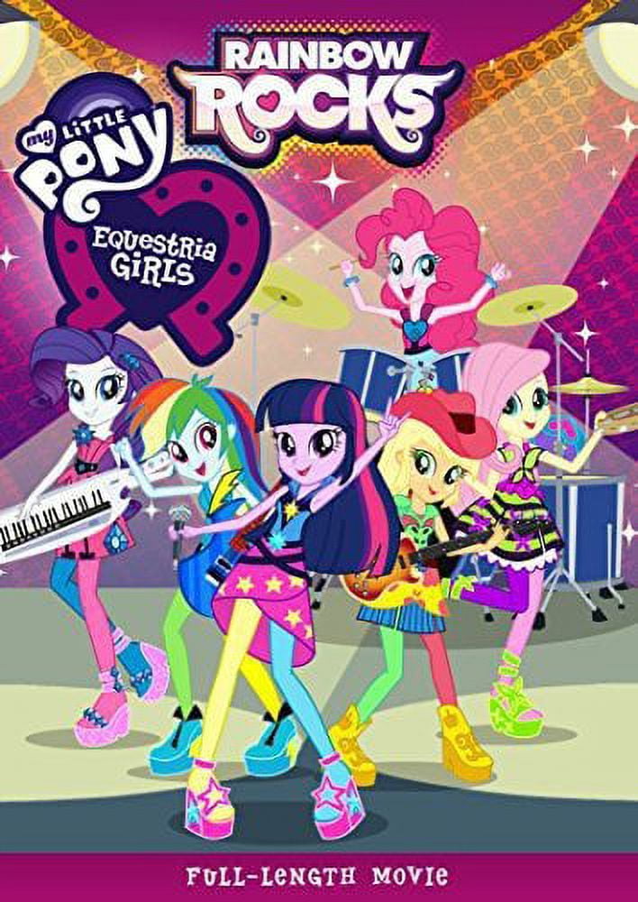 My Little Pony Equestria Girls: Rainbow ROCKS DVD