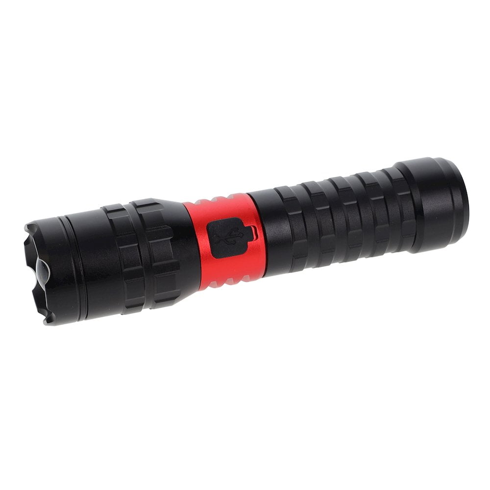 Cummins CMN35360 Pro Series Piston Extendable Rechargeable Flashlight 2000 Lumen LED Multiple Light Modes Plus Power Bank