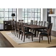 thumbnail image 5 of A-America Mariposa 78" - 132" Trestle Table with (3) 18" Butterfly Leaves, 5 of 13