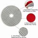 thumbnail image 2 of Wet and Dry Diamond Polishing Discs - 4 - For Granite, Marble, Concrete, Stone, 2 of 5
