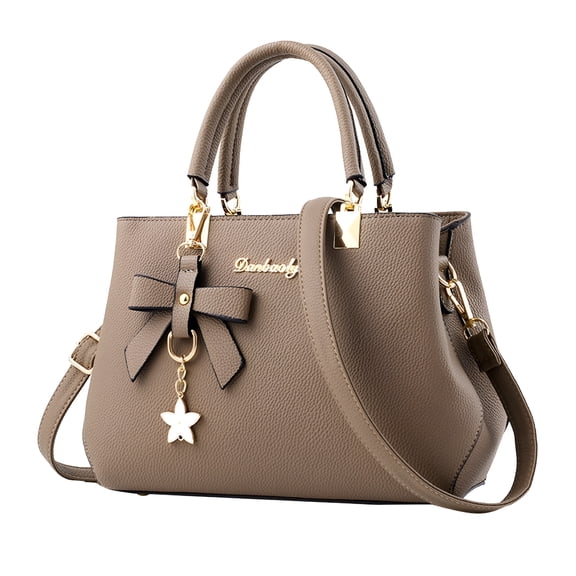 AOMRCOL Women Purses and Handbags Fashion Tote Bag Shoulder Bags Top Handle Satchel Purses Washed Synthetic Leather Handbag