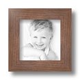 thumbnail image 2 of ArtToFrames 5x5 Inch Light Walnut Picture Frame, This Brown Wood Poster Frame is Great for Your Art or Photos, Comes with Regular Glass (4851), 2 of 8