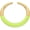 Green, variant on Chunky Choker Statement Necklace for Women Round Two Tone Mixed Metal Choker Necklace Heavy Bold Open Cuff Necklaces Beige Green Gold Collar Bib Necklaces