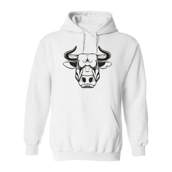 Fierce Bull Hoodie Men -Image by Shutterstock, Male x-Large