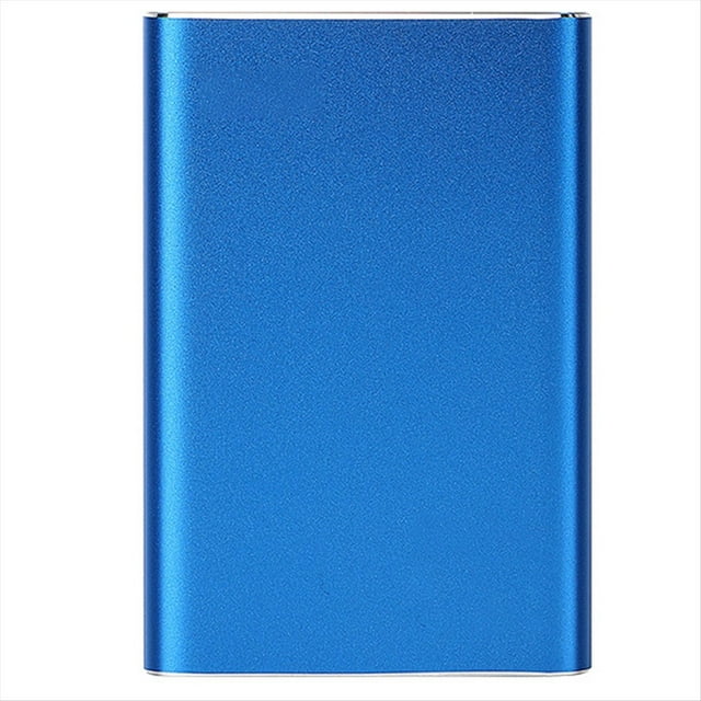 Disco Duro MóVil Externo de 2,5 Pulgadas USB 3.0 de Alta Velocidad Disco Duro PortáTil de Almacenamiento de 160 GB para Computadora PortáTil de Escritorio Azul
