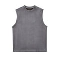 thumbnail image 1 of Timegard Tank Tops Men Plus Size Crewneck Sleeveless Comfy Solid Color Casual Tee Shirts Summer Fashion, 1 of 2