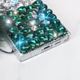 thumbnail image 4 of Compatible with Galaxy S23 Ultra Bling Case Luxury 3D Sparkle Diamond Crystal Rhinestones for Women Girls Glitter Case with Cute Furry Plush Ball Pendant Soft TPU Bumper Shiny Gemstone Cover, 4 of 12