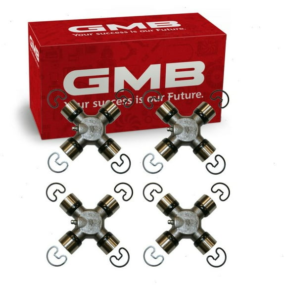 4 pc GMB Rear Half Shafts All Universal Joints compatible with Chevrolet Corvette 1963-1996