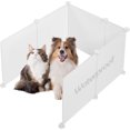 thumbnail image 1 of Extra Large cat Litter Box Enclosure Splash Guard L27×W20×H17 in| Easy Clean (White), 1 of 12