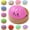 Pink, variant on Dumplings Squishy Mystery Mini Dumplings Squishy Stress Balls Fidget Sensory Toys Soft Squeeze Decompression Dough (Pink)