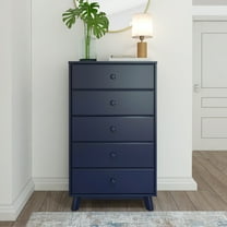Plank Beam Classic 5-Drawer Dresser, Blue