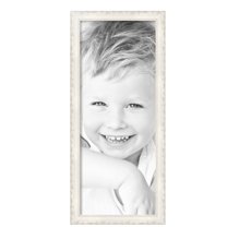 ArtToFrames 12" x 30" Classic White Picture Frame, 12x30 inch White Wood Poster Frame (WOM-5004),  Pack