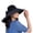 Black, variant on Adjustable Wide Brim Sun Hat For Hiking Beach And Travel Lightweight Breathable And Portable