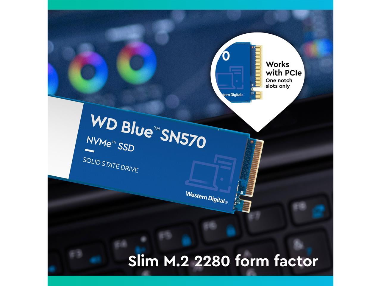 Western Digital WD Blue SN570 NVMe M.2 2280 1TB PCI-Express 3.0 x4 