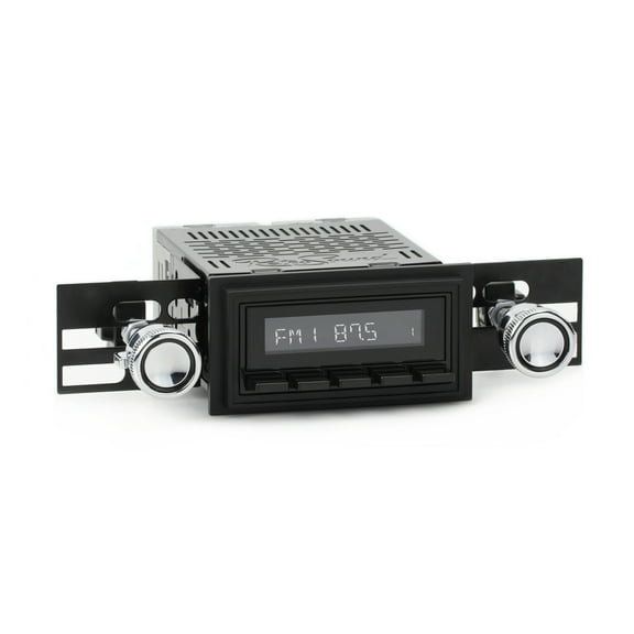 RetroRadio Compatible with 1967-68 Ford Mustang Features Include Bluetooth, AUX, AM/FM LAB-M1-226-08-80F1