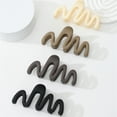 thumbnail image 4 of 2 Pcs Grande Pince à Cheveux Ondulée Disque Pince à Cheveux Pince à Cheveux Premium pour Femmes, 4 of 6