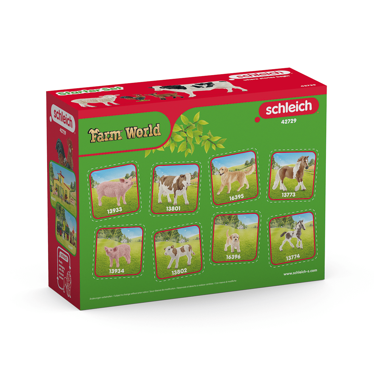 Figurine Lapin Schleich Farm World – 4,3x2,6x4,2 Cm, Peinte à La Main, Détaillée, Dès 3 Ans, Collection Miniature