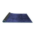 thumbnail image 2 of Ahgly Company Indoor Square Oriental Blue Industrial Area Rugs, 3' Square, 2 of 4