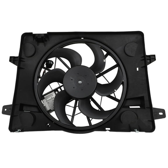 SCITOO Radiator Cooling Fan Compatible with 620-120 621290 674-00813 2003-2005 for Ford Crown Victoria 2003-2005 for Lincoln Town Car 2003-2005 Mercury Grand Marquis 2003-2004 Mercury Marauder