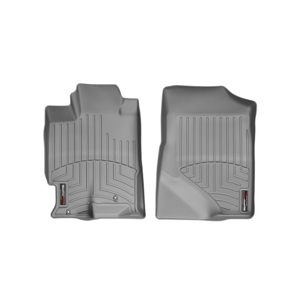 WeatherTech Custom Fit FloorLiners compatible with 2007-2008 Acura RDX - 1st Row (Driver & Passenger), Grey