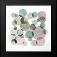 thumbnail image 2 of Galapon, Nikki 12x12 Black Modern Framed Museum Art Print Titled - Small Moons, 2 of 5