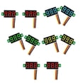 thumbnail image 1 of Mini VoltíMetro de CC Pantalla 3 Hilos CC 0-100V Comprobador de Voltaje 10PCS Panel LED de 0,28 Pulgadas 4 Colores Combinados, 1 of 5
