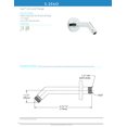 thumbnail image 3 of Speakman Neo S-2540 Brazo De Ducha Y Brida De 7 Pulgadas, Cromo Pulido, 3 of 5