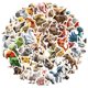 thumbnail image 2 of Paquete de pegatinas Origami Animal de 58 piezas de vinilo con dibujos animados coloridos, 2 of 2