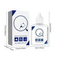 thumbnail image 3 of Multipurpose Sticky Remover Wall Sticker Glue Removal Cleaning Agent Car Window Film Adhesive Remover Easy Use Plastic 50ml, 3 of 7
