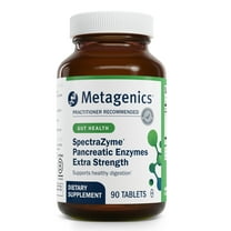 Metagenics SpectraZyme Pancreatic Enzymes Extra Strength - Bioactive Pancreatic Enzymes for Digestive Support* - 90 Servings