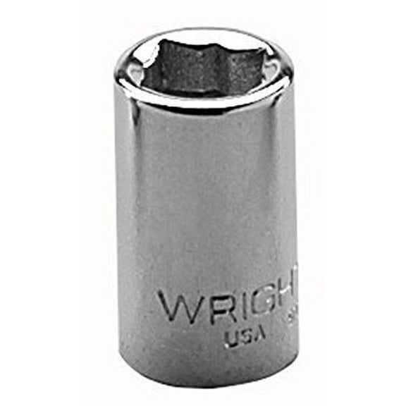 Wright Tool 1/4" Dr. Standard Sockets, 1/4 in Drive, 3/8 in, 8 Points - 1 EA (875-2312)