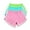 062 Pink, variant on FNFYFH 3 Yoga Shorts for Women Summer Lounge Elastic Waisted Athletic Shorts Loose Fit Hot Pants Comfy Breathable Wide Leg Shorts (Women's XX-Large)